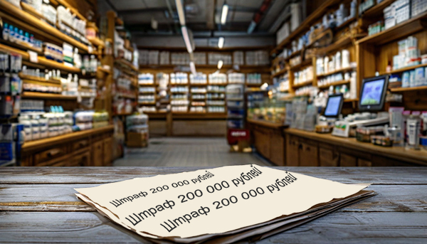 Новые штрафы для аптек с 1 сентября